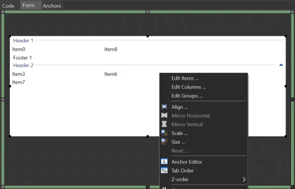 TSGJListView_Designer